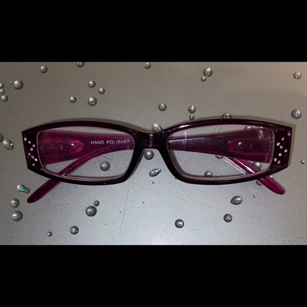 Purple & Green 1.50 Strength Reading Glasses